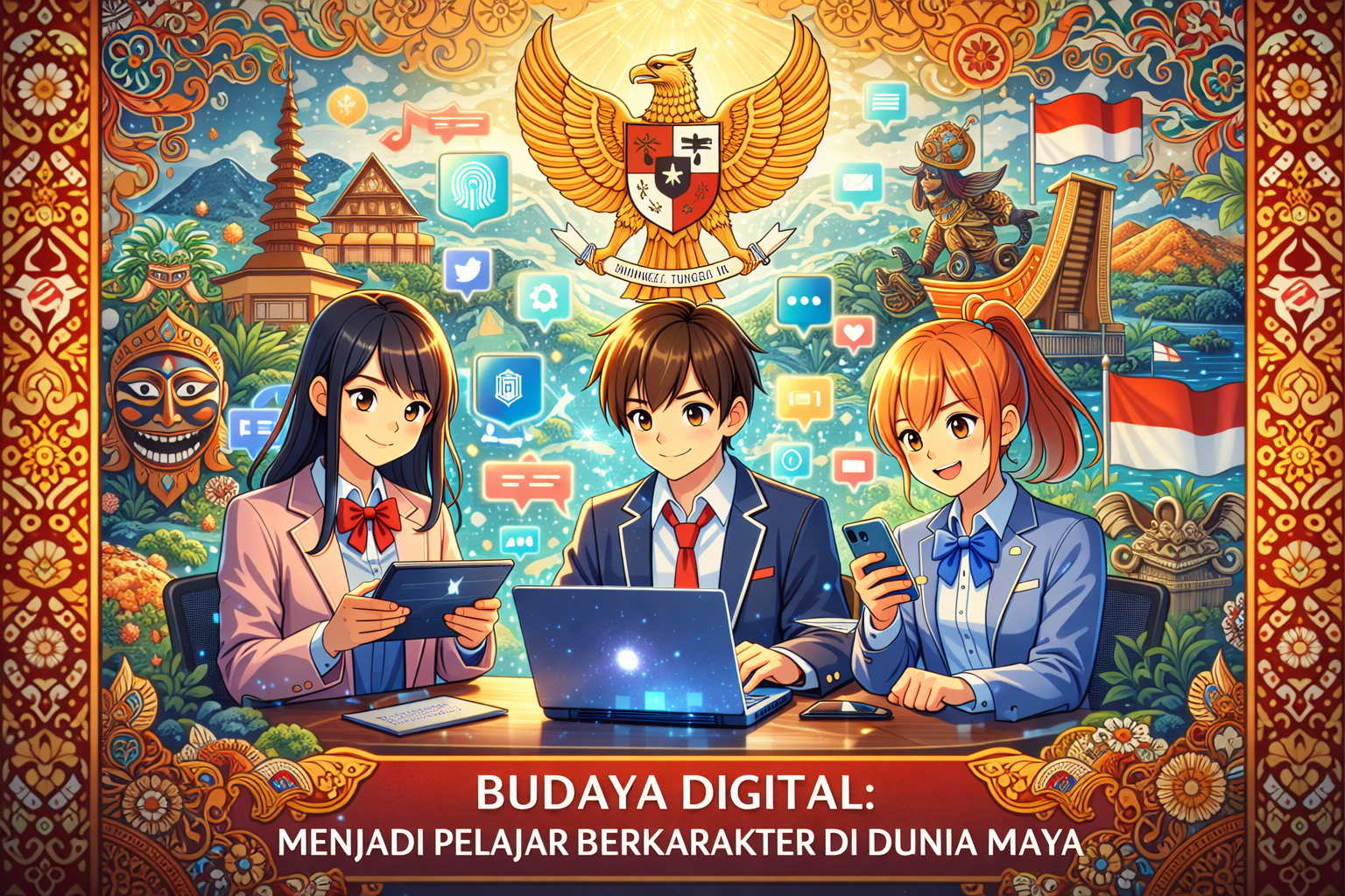 Budaya Digital: Menjadi Pelajar Berkarakter di Dunia Maya