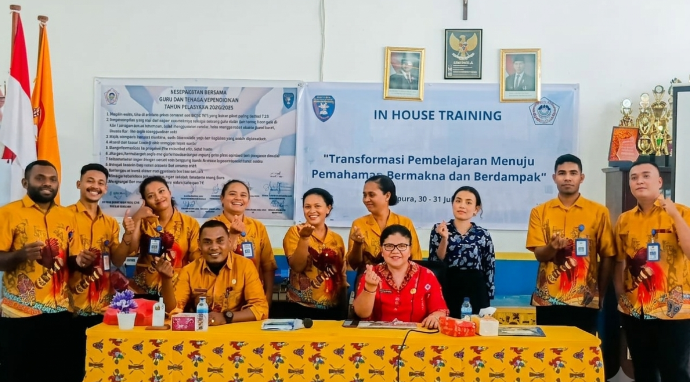 SMP YPPK Teruna Mulia Gelar IHT Menuju Pembelajaran Bermakna dan Berdampak