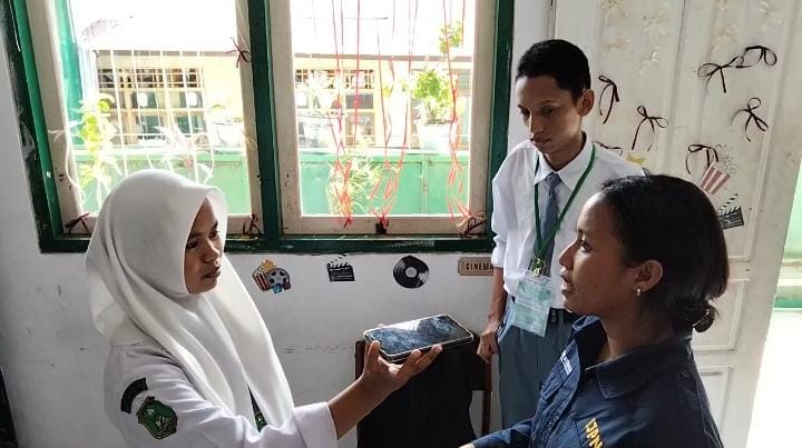Jurnalis Pelajar IJPN Beri Motivasi pada Peserta LDKS SMKS Hikmah Yapis Jayapura